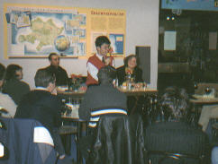 Zoltán Zemlényi auf der Karlsruher Bücherschau.